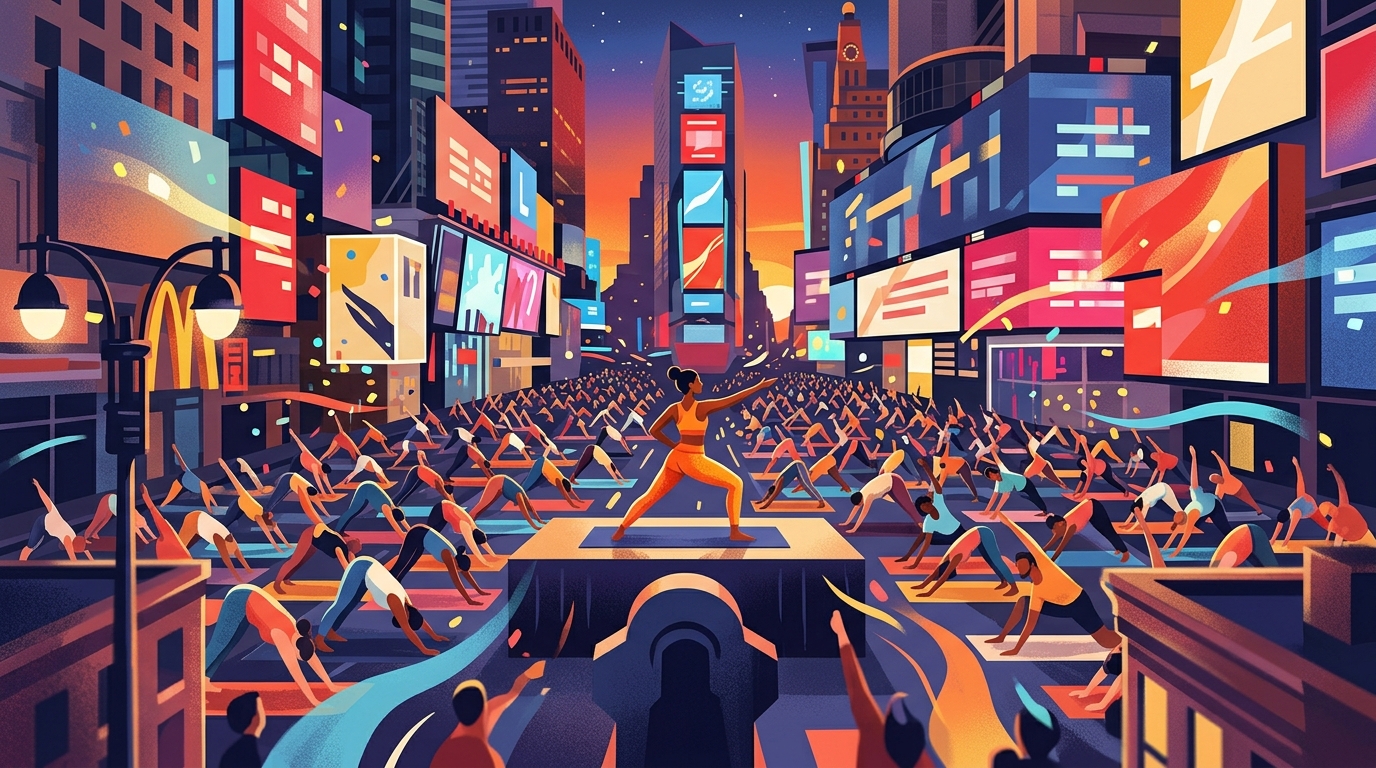 Indian Yoga Instructor To Open Times Square's Solstice Yoga Event - indica News