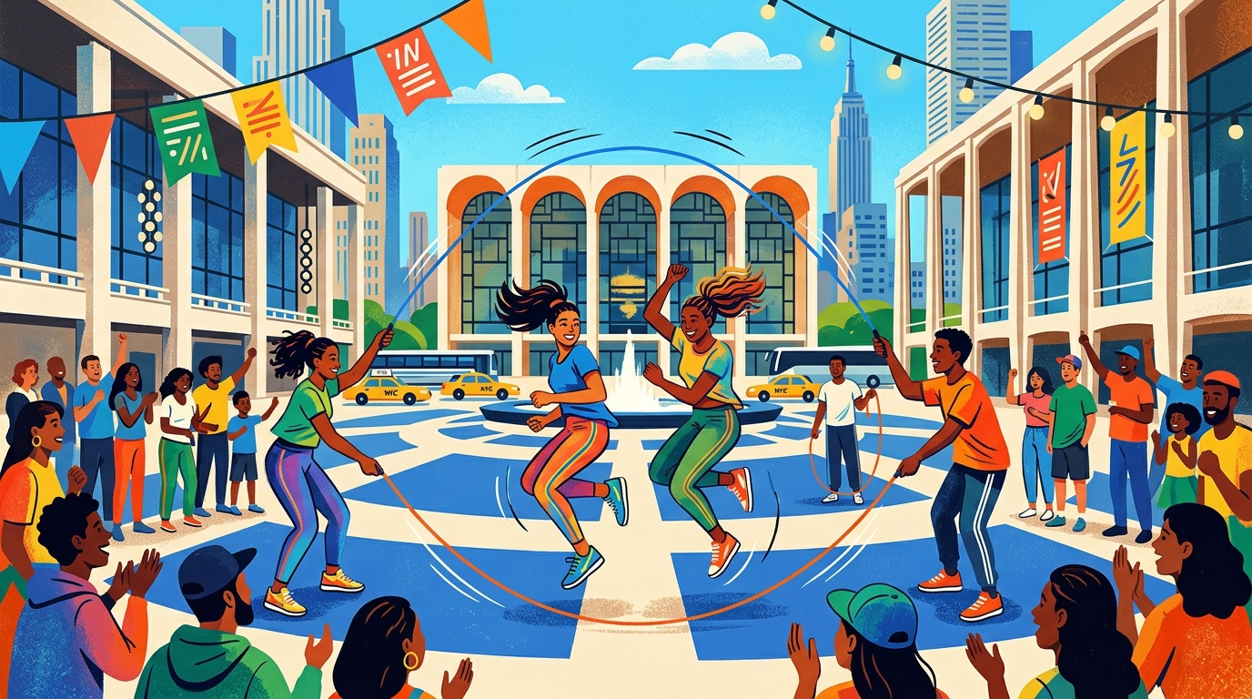 Double Dutch Fusion Freestyle & Open Jump · Lincoln Center
