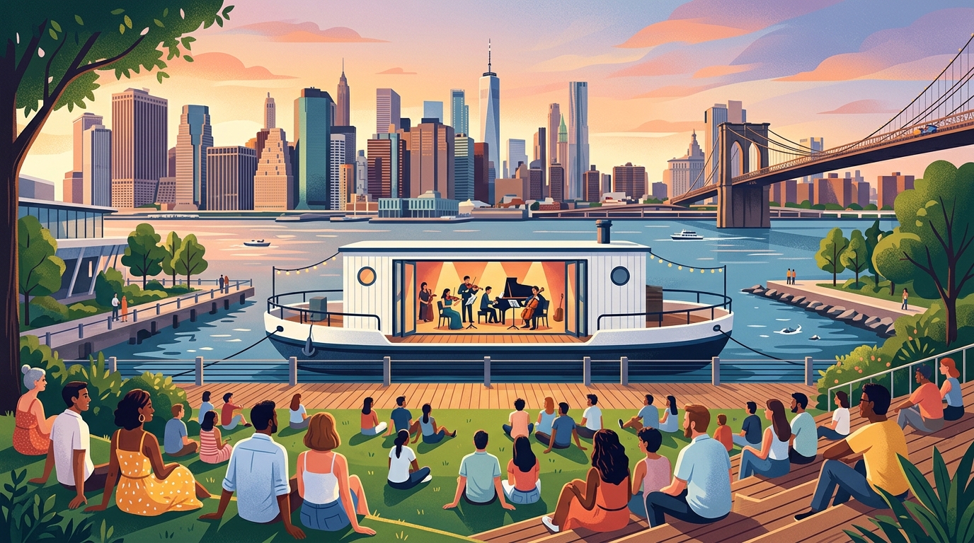 Bargemusic Concerts - June 21 - Brooklyn Bridge Park
