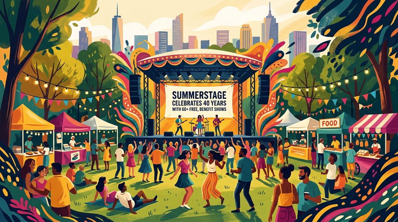 SummerStage Celebrates 40 Years With 60+ Free, Benefit Shows