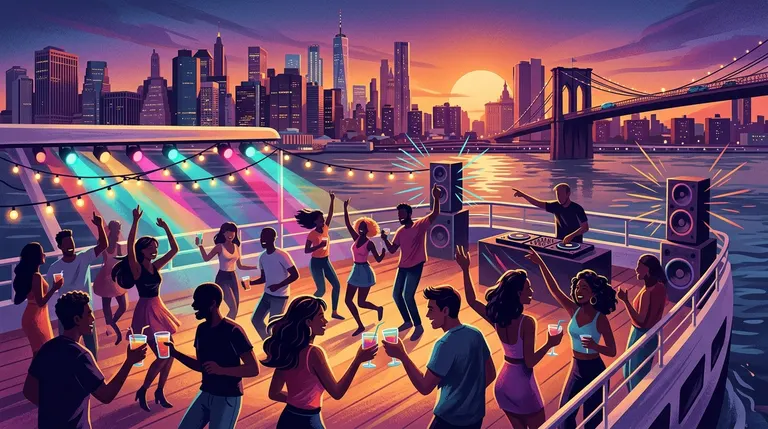 Dance the Wave Saturday Sunset Booze Cruise event image