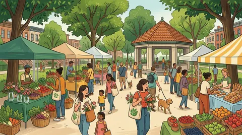 McGolrick Park Greenmarket