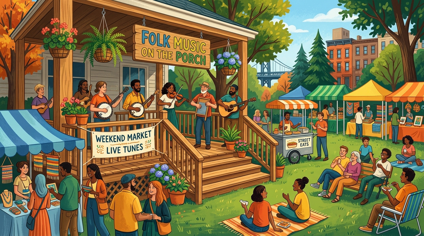 Porch Stomp 2026 – June 20 – The Folk Music Society of New York