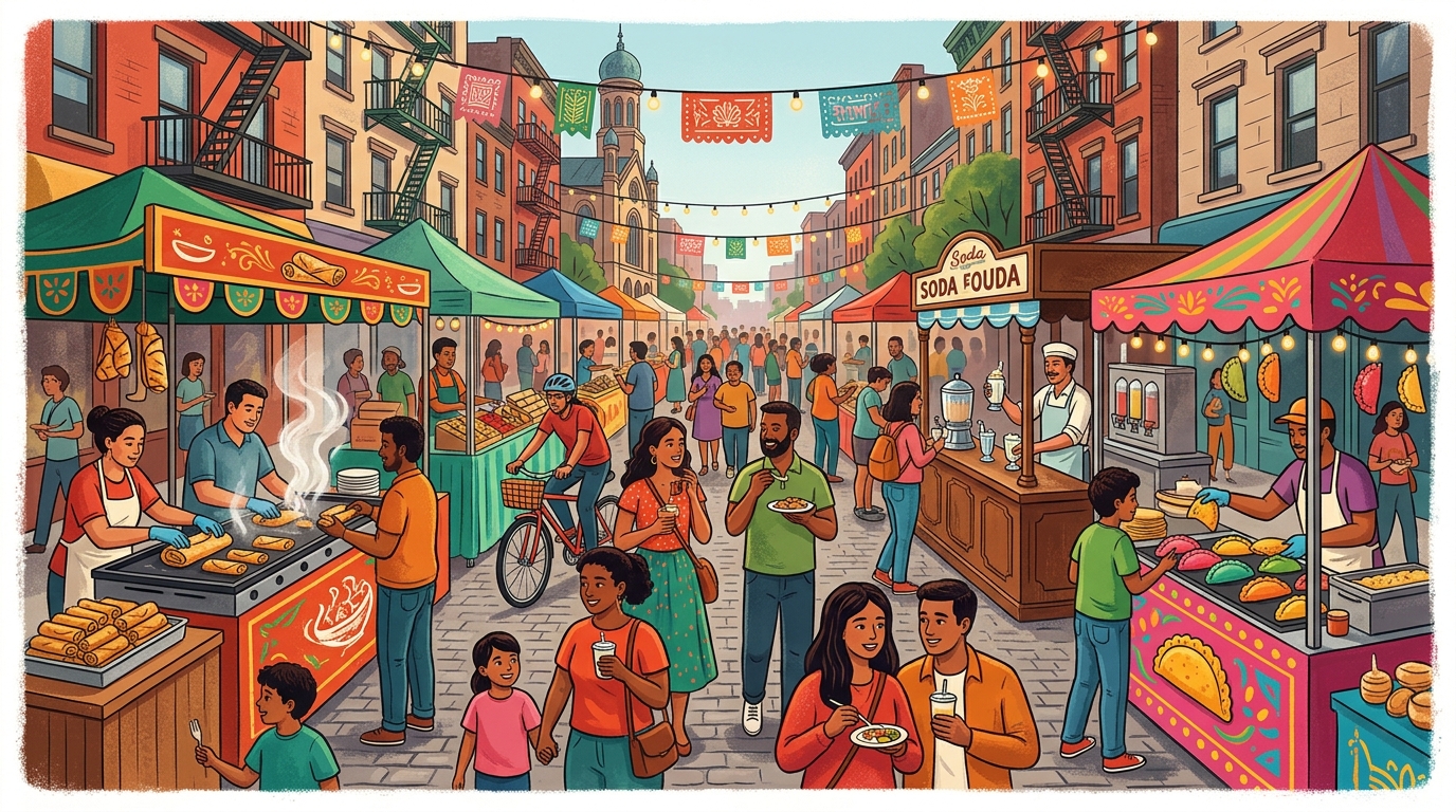 Egg Rolls, Egg Creams & Empanadas Festival