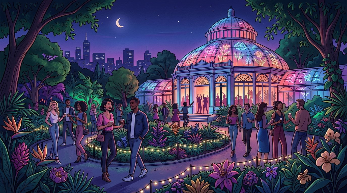 Flower Power After Hours at NYBG