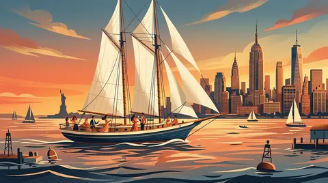 Schooner Adirondack Sunset Sail