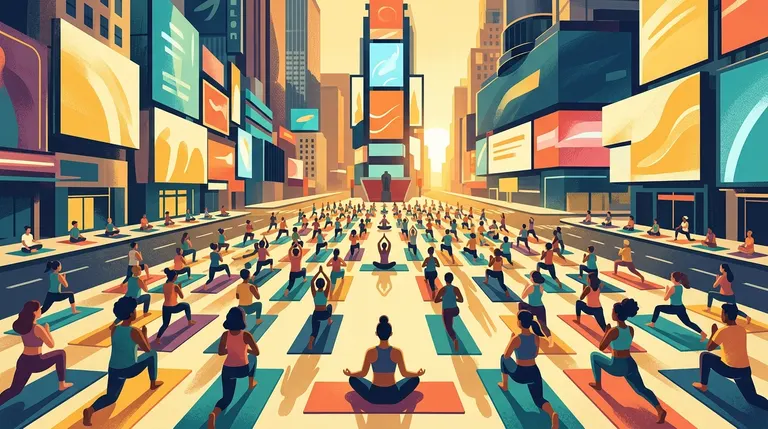 Solstice in Times Square: Mind Over Madness Yoga 2026 event image