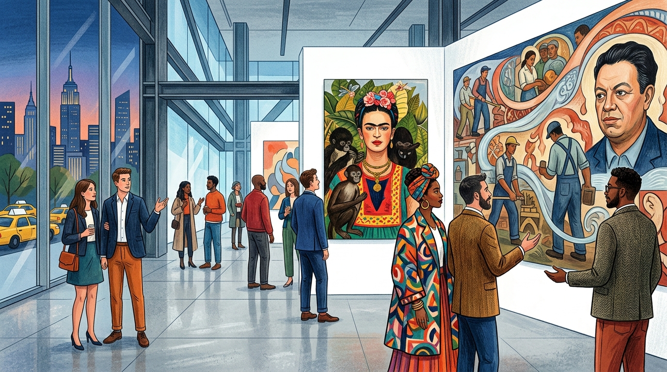 Frida Kahlo and Diego Rivera at MoMA
