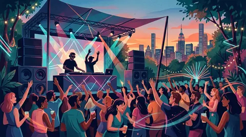 Maccabi House NY — Adam Ten & Mita Gami at SummerStage